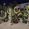 Flores en la Saltillo 400 de Torreón.