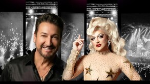 Turbulence drag y Pablo Ruiz en la Marcha del Orgullo GDL