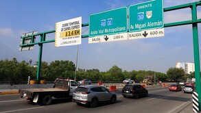 Se explicó que el contraflujo cumplió con su objetivo de facilitar el desplazamiento de los automovilistas