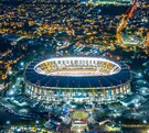 Estadio Ciudad de México alrededor de casas