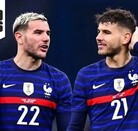 Lucas Hernández y Theo Hernández con la Selección de Francia.