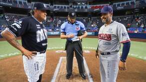Juan Gabriel Castro y Henry Blanco jugaron juntos en Dodgers en los 90's y este 5 de junio de 2026 se reencontraron en la LMB.
