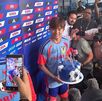 Takefusa Kubo criticó las condiciones de la cancha de Medicina