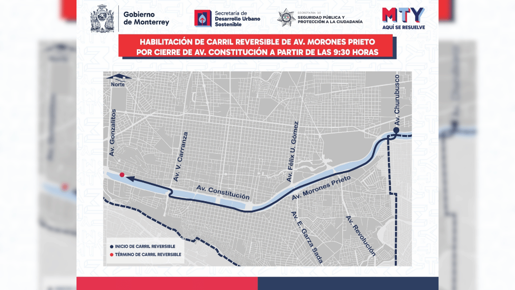 El municipio de Monterrey anuncio que por este domingo Vía Deportiva se cancelara debido a la cabalgata en la avenida Constitución.