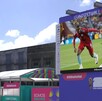 Imagen del monataje del Fan Fest en Guadalajara