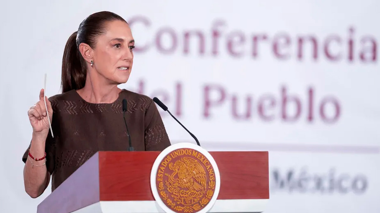 Claudia Sheinbaum aseguró que los destrozos durante las protestas de la CNTE buscan provocar una respuesta represiva del gobierno.