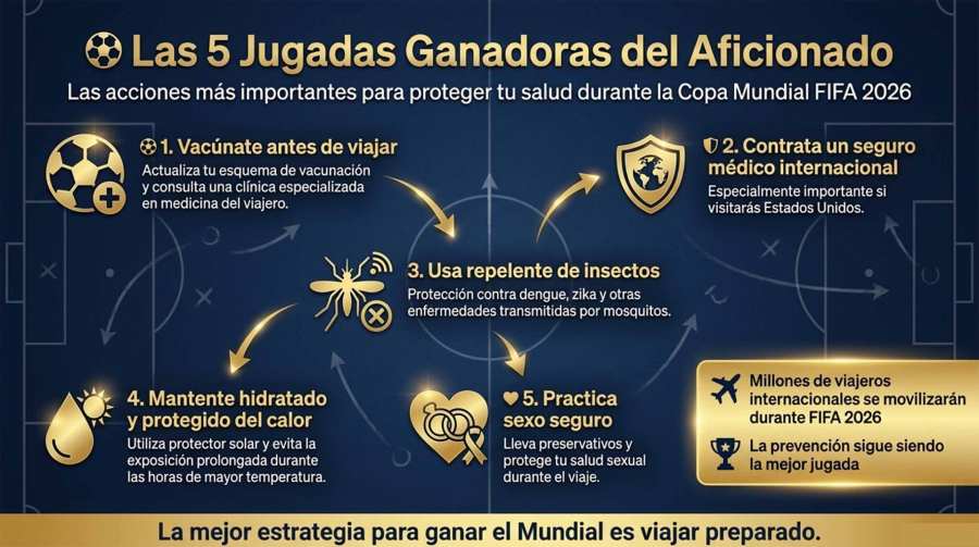 UNAM da cinco recomendaciones para el Mundial 2026