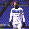 Anthony Martial en un partido de Rayados en la Liga MX.