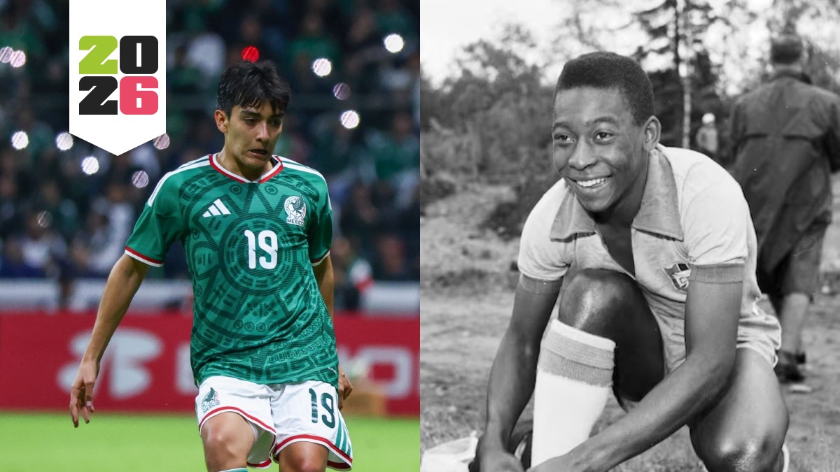 Gilberto Mora podría romper algunas marcas en el Mundial 2026, menos la de Pelé.