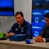 Matías Almeyda en conferencia de prensa con Rayados.