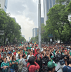 La capital del país comienza a vivir el ambiente mundialista con diversas actividades y espacios temáticos.