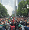 La capital del país comienza a vivir el ambiente mundialista con diversas actividades y espacios temáticos.