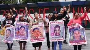 Colectivos de búsqueda y padres de los desaparecidos de Ayotzinapa anuncian protestas previo al Mundial 2026.