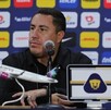 Efraín Juárez en conferencia de prensa con los Pumas luego de vencer a Rayados.