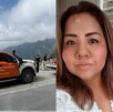 Accidente donde murió mujer en Montemorelos.