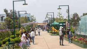 Se inauguró el Jardín Flotante Tlallipan, nuevo parque peatonal elevado en Xochimilco.