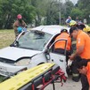 El incidente ocurrió a la altura del kilómetro 5 en la carretera Cadereyta-Allende