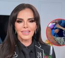 Lucía Méndez sufre aparatosa caída en plena entrevista; un reportero le cae encima y se lesiona la columna