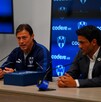 Matías Almeyda en conferencia de prensa con Rayados.