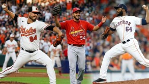 jugadores de béisbol  Barreda, Guduán y Mejía para la LMB.