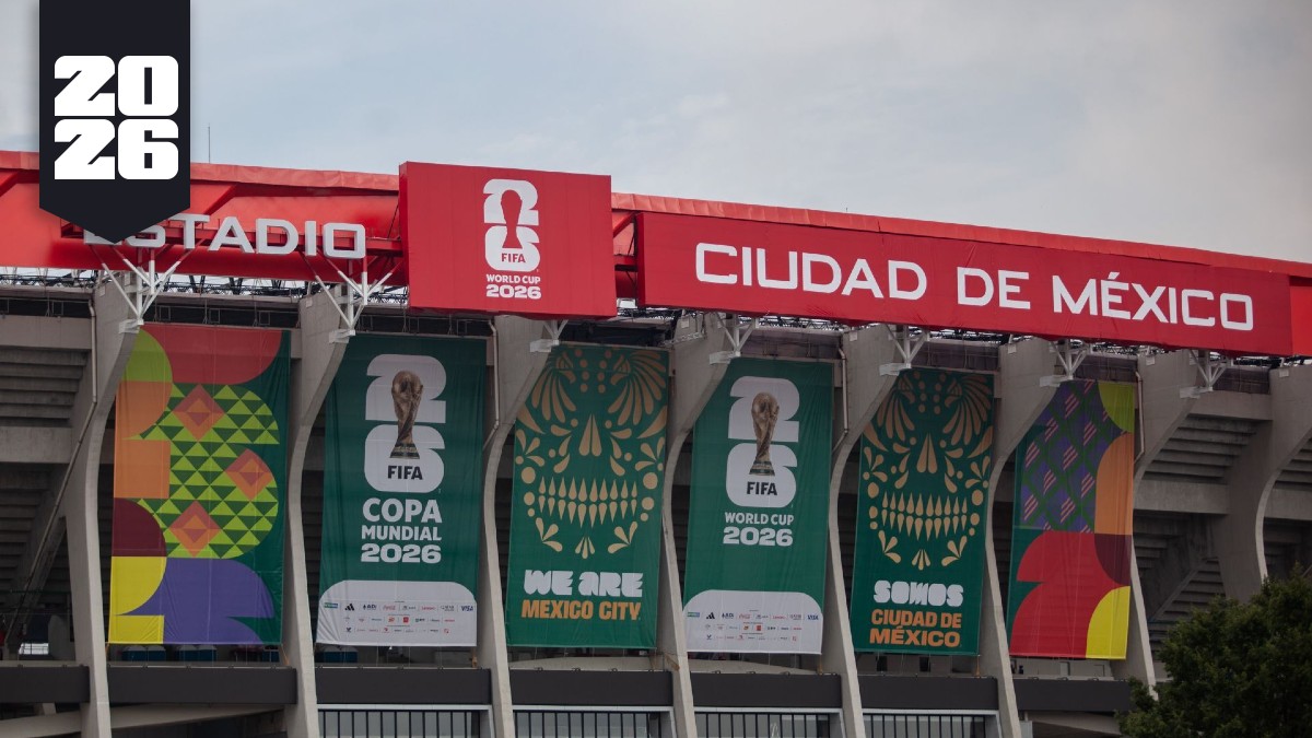 Fachada del Estadio de la Ciudad de México