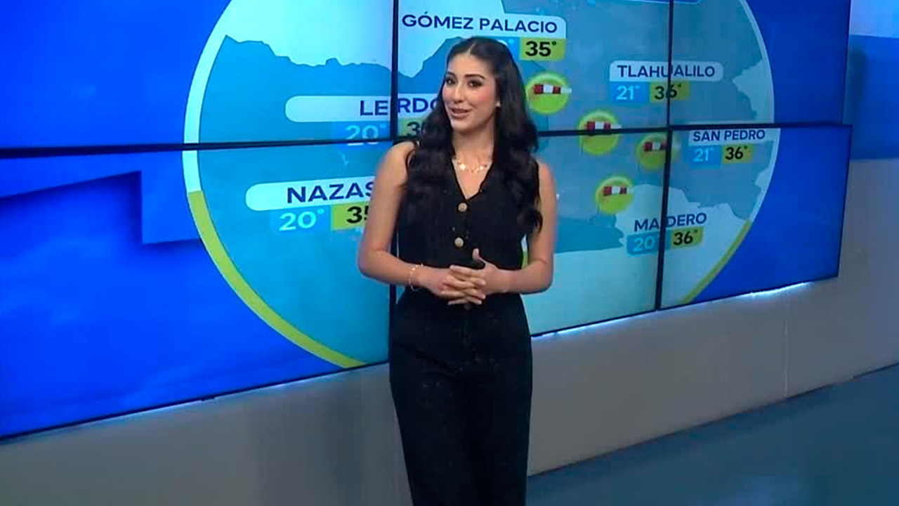 Fanny Ramírez nos da el pronóstico del tiempo en Laguna para este lunes 08 de junio 2026.
