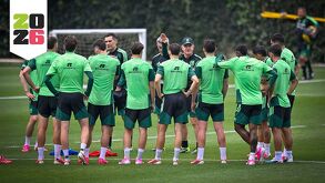 La Selección Mexicana en uno de sus entrenamientos previos al Mundial 2026.