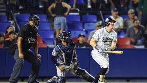 Los Sultanes ganaron en el juego 1 ante Tigres en el Walmart Park durante la serie de la Liga Mexicana de Beisbol 2026.