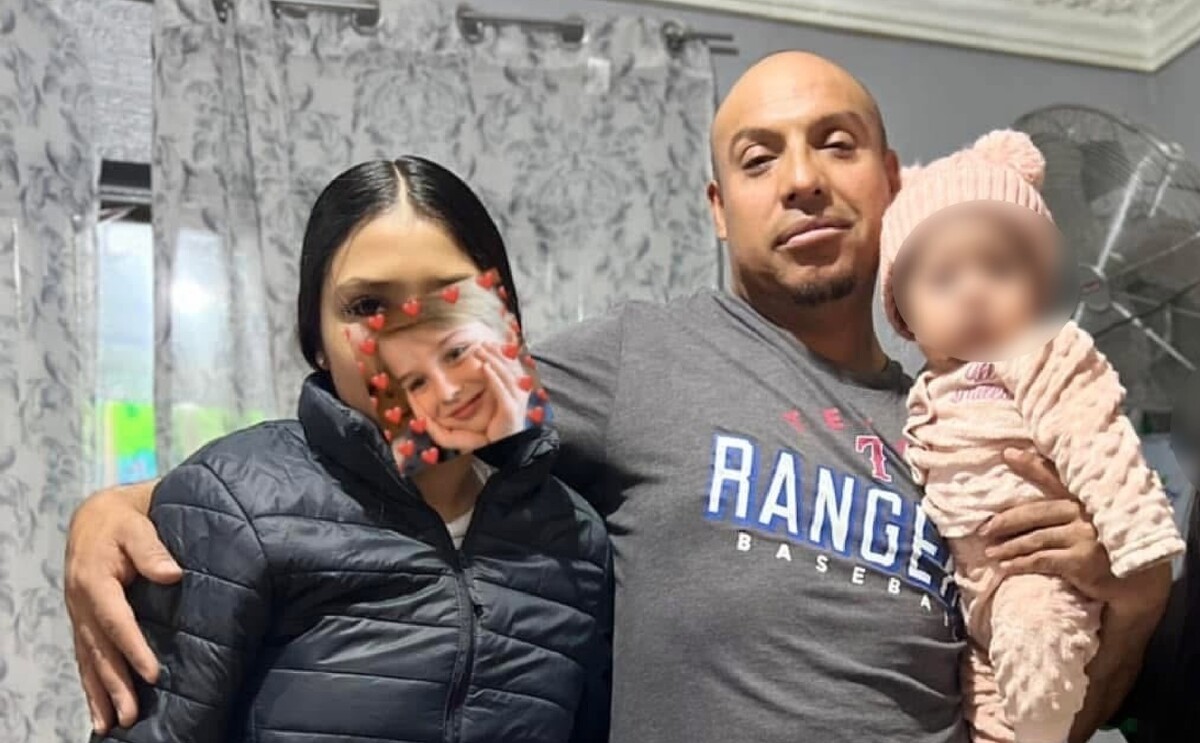 Javier Macías, hombre que fue encontrado muerto tras días desaparecido, junto a su hija y su nieta.