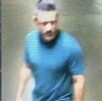 A la izquierda: imagen de la ficha de búsqueda del empresario Daniel Garay. A la derecha: captura de video de seguridad donde se ve a Daniel Garay
