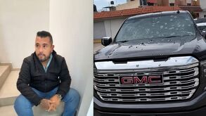 Diego Estefanía denunció un ataque armado al trasladarse en camioneta con su familia, por medio de redes señaló a su hermano, alcalde del municipio de Cortazar.