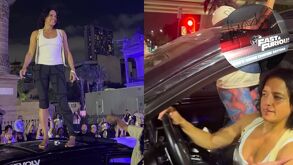 Michelle Rodríguez en Monterrey