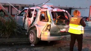 Un fuerte choque se registró en la colonia Industrial Vallejo; hay al menos siete heridos.