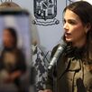 Lorena de la Garza declara sobre transporte público en Monterrey