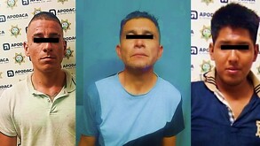 Tres hombres con órdenes de aprehensión vigentes fueron detenidos en distintos operativos realizados en el municipio de Apodaca.