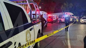 Así fue asesinada pareja dentro de su carro en Paseo de la Reforma.