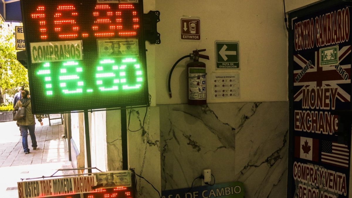 Pecio del dólar  y tipo de cambio en México