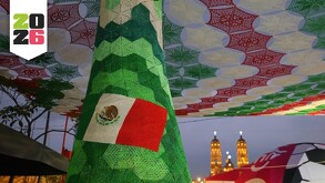 El Public Viewing Fan Zone en Zapopan tendrá como atractivo el imponente 'Cielo Tejido'.