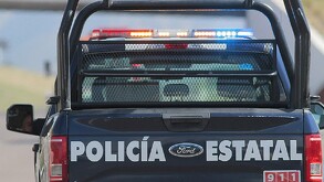 Patrulla de la policía estatal de Durango, foto de archivo