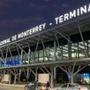 Aeropuerto de Monterrey de noche