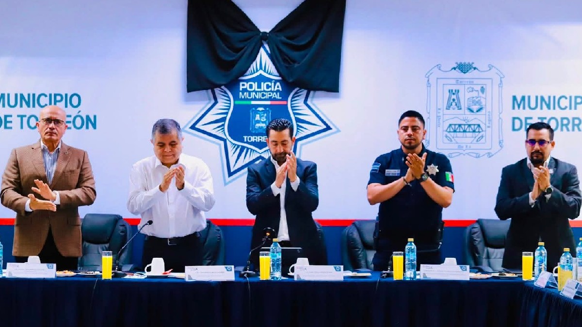 Reunión seguridad municipio de Torreón