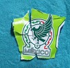 Niño se vuelve viral en redes sociales por hacer su jersey de la Selección Mexicana con recortes de bolsas de frituras.