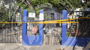 Autoridades realizan cateo en un inmueble de la calle Josefa Ortiz de Domínguez, en la colonia Burócratas Federales