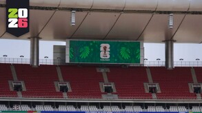 Una imagen del estadio sobre como se encuentra previo al inicio del Mundial 2026 en Guadalajara