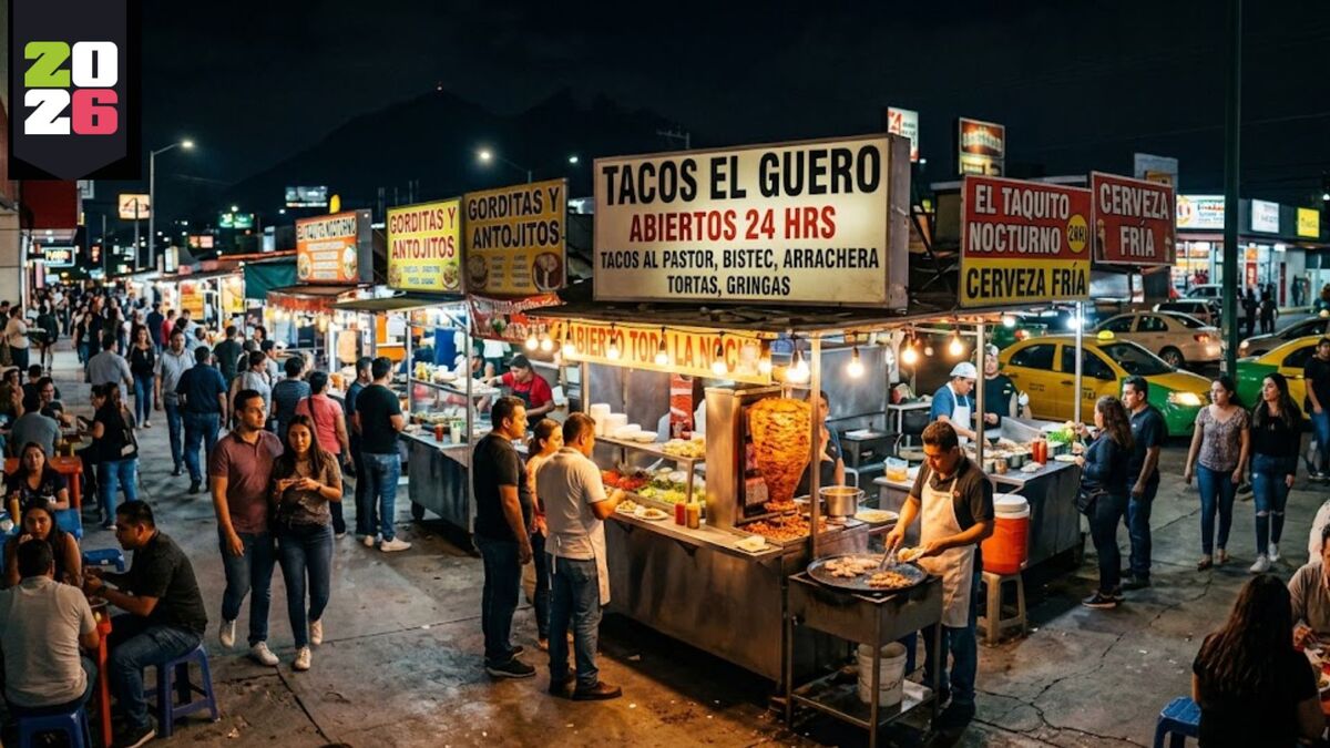 Guía de restaurantes 24 horas en Monterrey.| AI Gemini