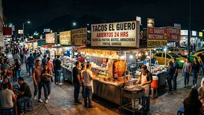 Puestos de comida abiertos 24 horas en Monterrey
