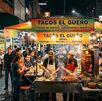 taquería Street Food en calles de Monterrey