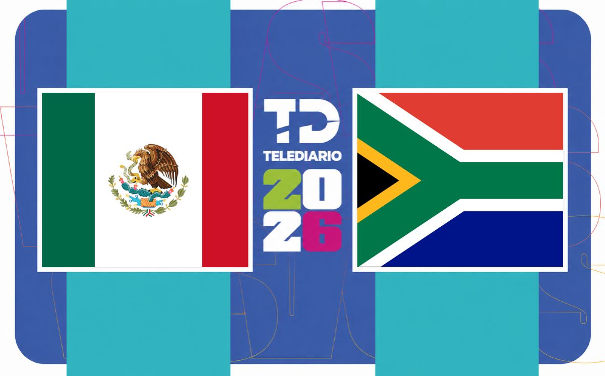México y Sudáfrica se enfrentan en el primer partido del Mundial 2026.