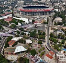 Estadio de la Ciudad de México vista aérea