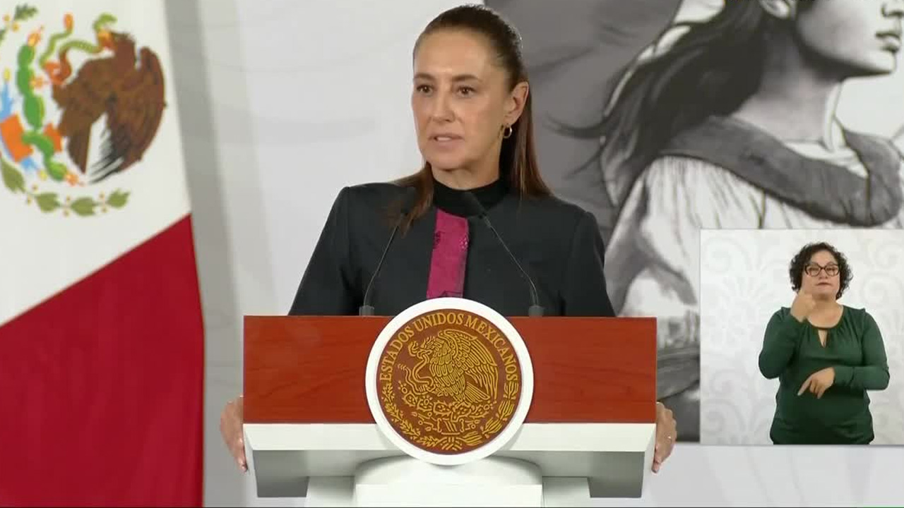 Claudia Sheinbaum reiteró que no observa un descontento social generalizado detrás de las protestas magisteriales.